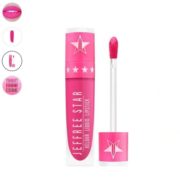Prom Night Jeffree Star Velour liquid lipstick - NWT - Bright Neon Pink - Picture 3 of 8